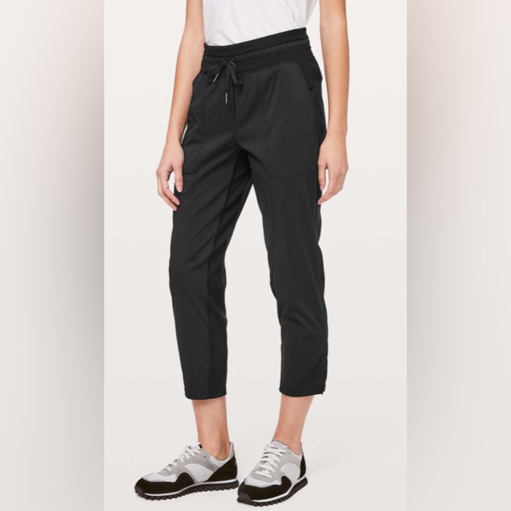 Lululemon Athletica Dance Studio Mid Rise Crop